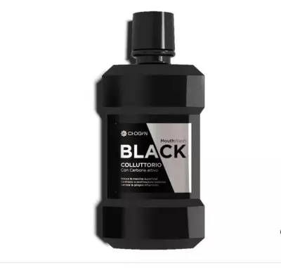 Bain de bouche au charbon actif noir 250 ml