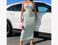 Robe bustier sexy élégante 