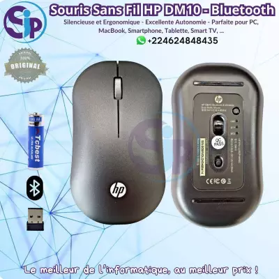 Souris Sans Fil HP DM10 – Précision et Confort au Rendez-vous !