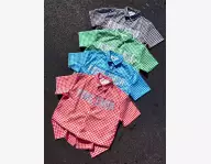 CHEMISE MACHE COURTE ORIGINAL 100% COTON