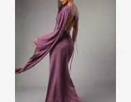Robe longue sexy avec dos ouvert 