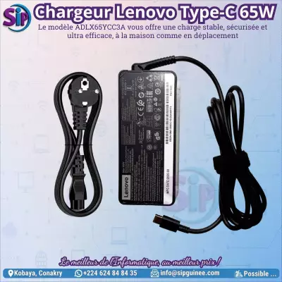 Lenovo ADLX65YCC3A – Chargeur USB C 65W