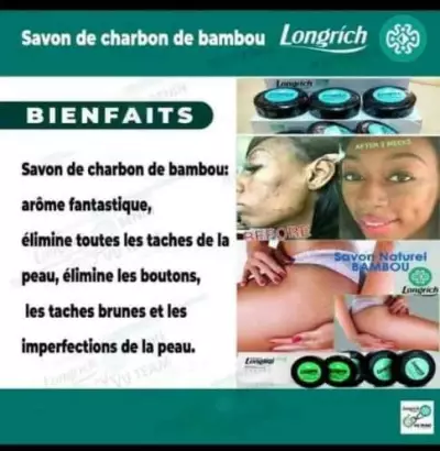 Savon anti-boutons, vergetures