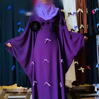 Robe longue avec un tissu coton jazz