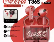 Écouteurs intra-auriculaires sans fil Coca-Cola T36S Retro TWS