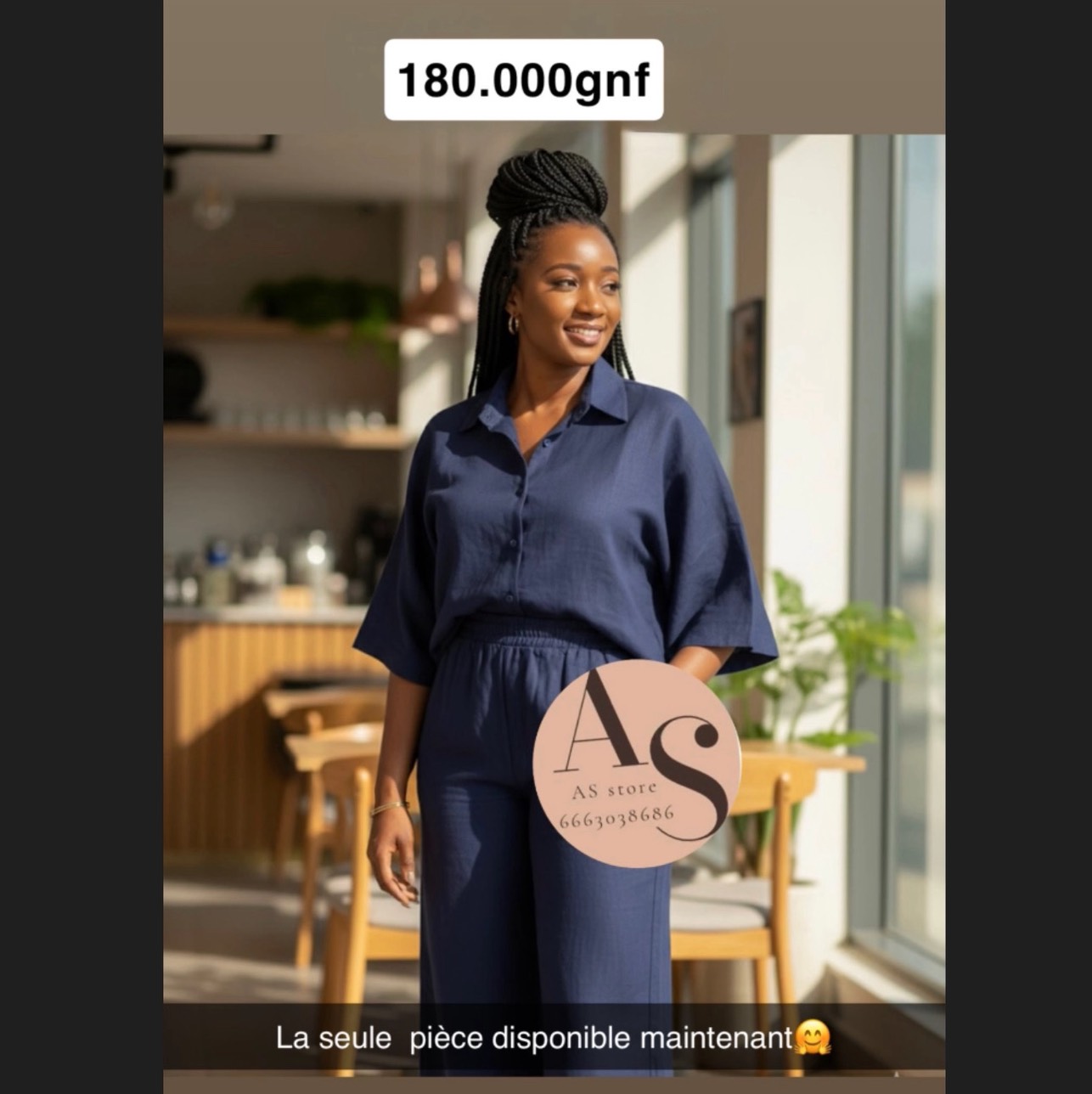 Chic ensemble en lin 