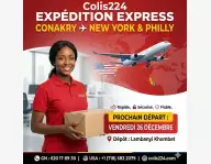 LIVRAISON COLIS CONAKRY USA ETATS-UNIS D'AMERIQUE