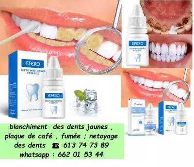 Blanchiment des dents 
