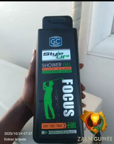 Shampooing, huile et parfum pour homme 