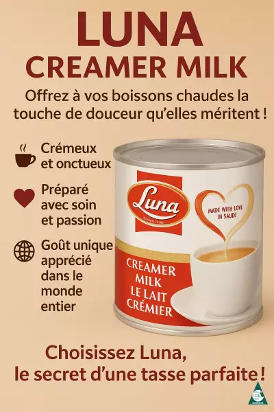 Vente du lait LUNA 