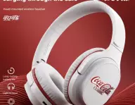 Casque sans fil supra-auriculaire Coca-Cola T18