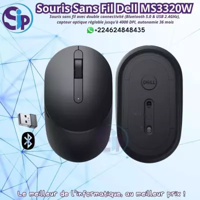 Souris Sans Fil Dell MS3320W - Bluetooth